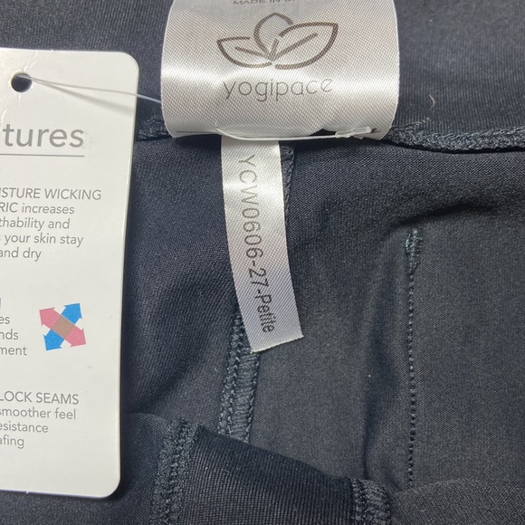 NWT Yogipace,5 Pockets,Women's 27" inseam Bootcut Yoga Pants Workout Pants - Picture 12 of 12